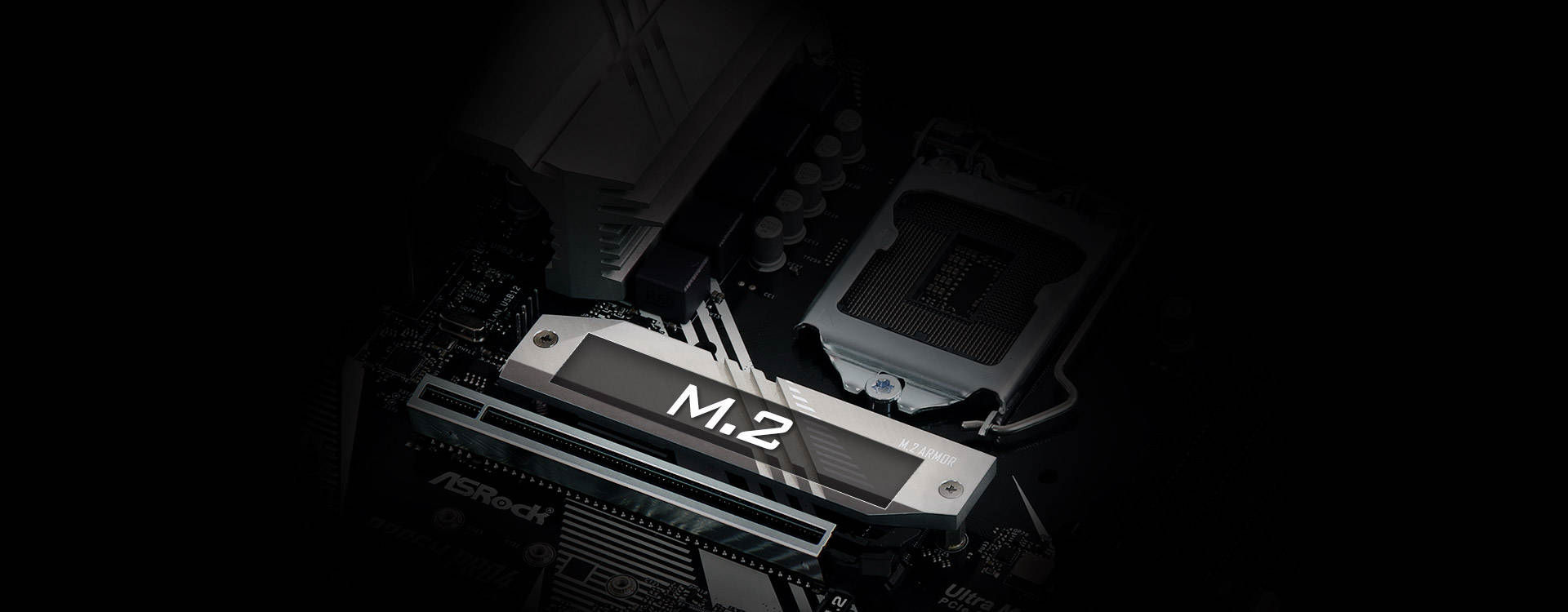 Full Coverage M.2 Heatsink (No 22110)